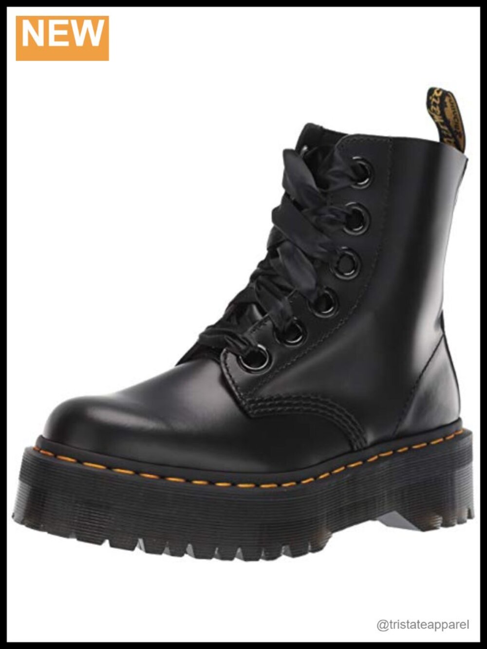 Fashion Ankle Boots for Women, Lace Up, Block Heel, Ankle-High Boots,